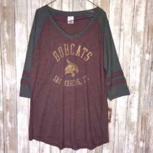 NWT San Marcos Bobcats Tee
